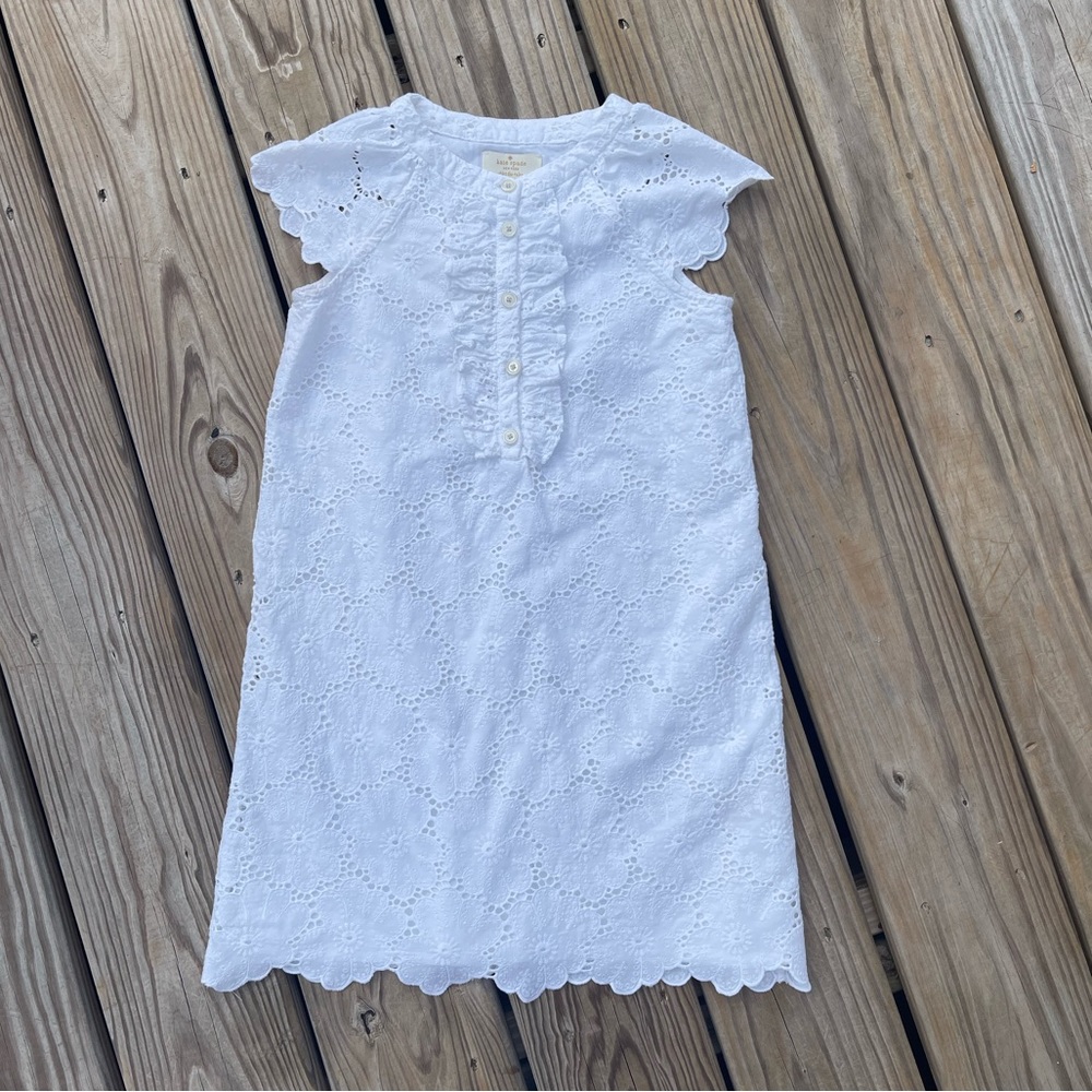 Kate Spade lace shift dress, worn once, sz 10 girls! Pristine condition!